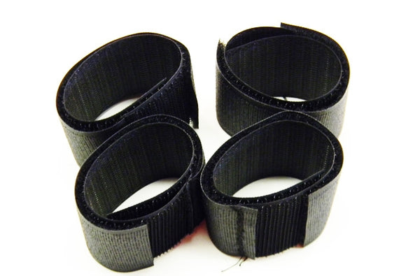 Polygon 1141-4 saddle hook and loop black Velcro