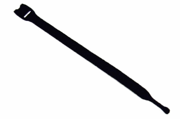 Polygon 3112-X-25 12 inch black Velcro cable tie