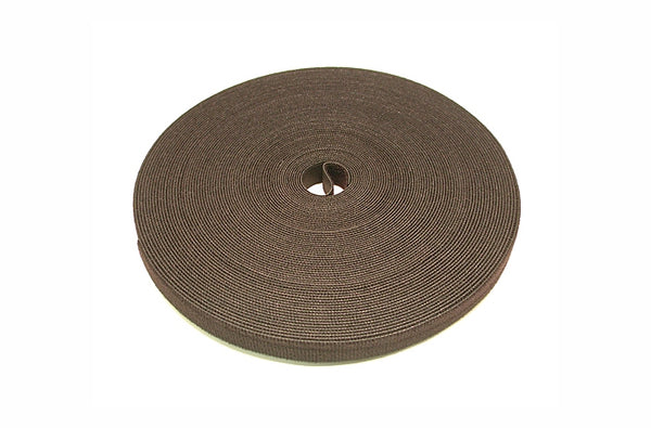 Polygon 3115-75 .625 inch black velcro wrap x 75 feet roll