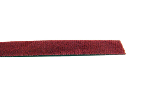 Polygon 3305-75-FR .50 inch cranberry fire rated velcro wrap x 75 feet roll