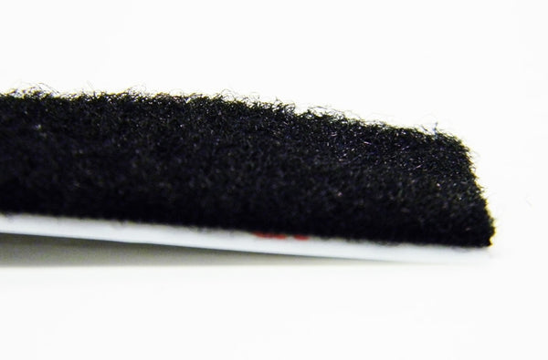 Polygon 88-100L-SA 1 inch black adhesive velcro cable wrap