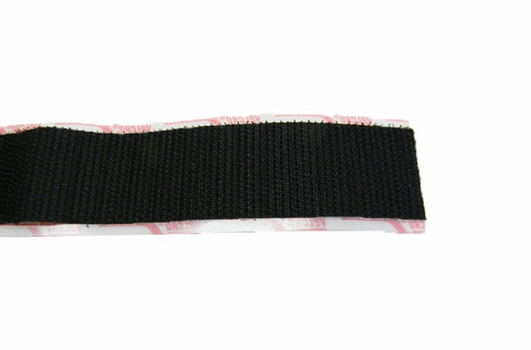 Polygon 88-100H-SA 1 inch black adhesive velcro cable wrap