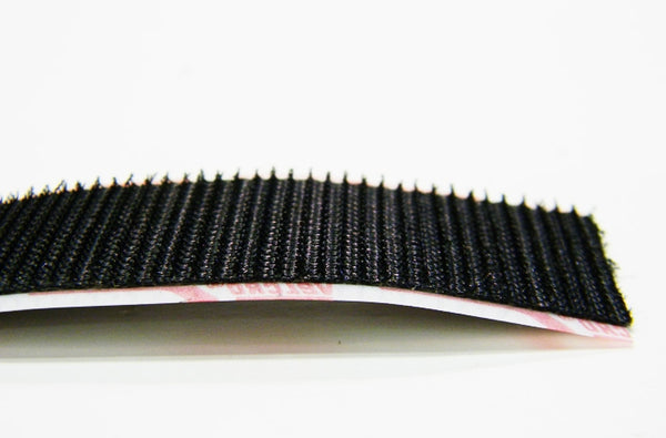 Polygon 88-100H-SA 1 inch black adhesive velcro cable wrap