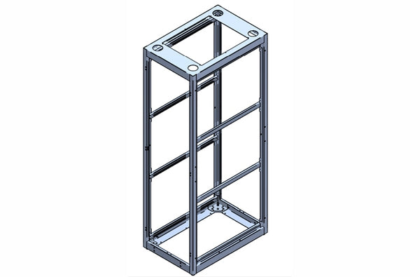 Hammond C4F247736BK1 44U server cabinet frame