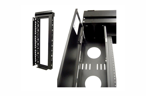 Hammond RRCM44UD 44U vertical cable manager