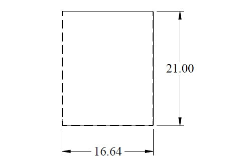 Hammond RSUS1921BK1 1U 21 inch deep solid shelf