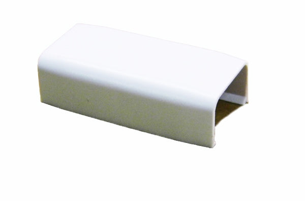 Wire Trak FMSC375-W .75 inch wide x .5 inch high white joint cover