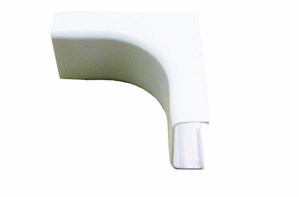 Wire Trak FMIN500-W 1 inch wide x .5 inch high white inside corner