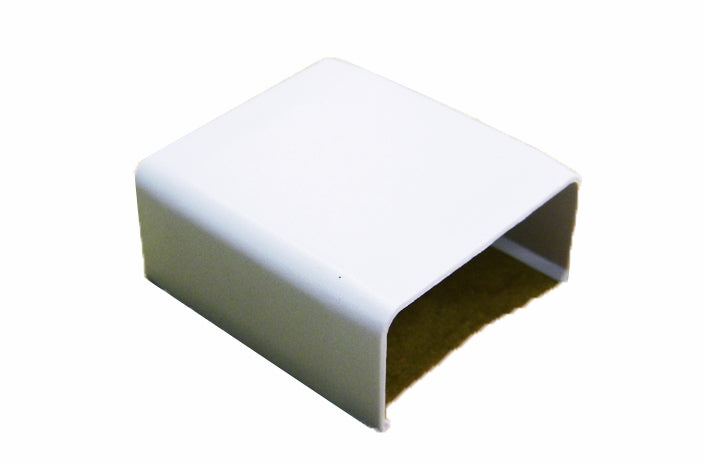 Wire Trak FMSC1125-W 1.5 inch wide x .75 inch high white joint cover