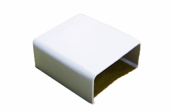 Wire Trak FMSC1125-W 1.5 inch wide x .75 inch high white joint cover