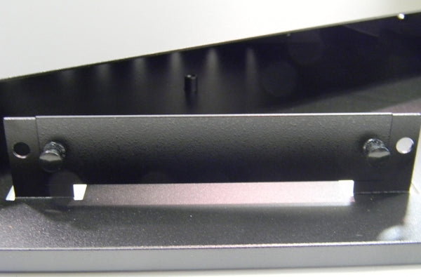 Hubbbell FSPB blank adapter panel black