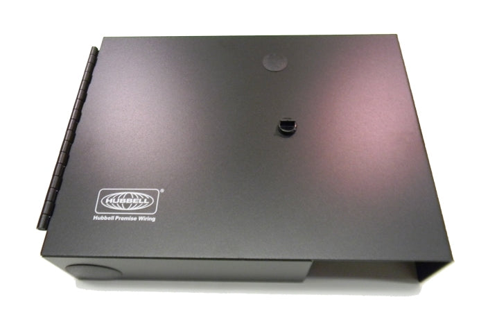 Hubbell FTU2SP 2 slot fiber optic wall mount enclosure