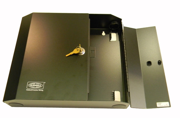 Hubbell FCW12SP 12 slot fiber optic wall mount enclosure