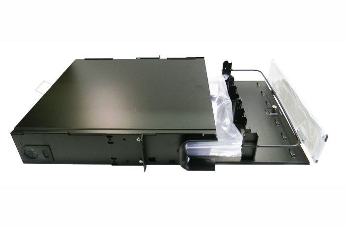 Hubbell FCR2U9SP 2U 9 slot fiber optic rack mount panel