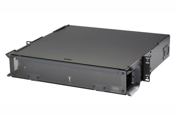 Hubbell FCR2U6SP 2U 6 slot fiber optic rack mount panel