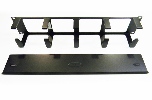Hubbell HS23C S-Series 2U rackmount horizontal cable manager