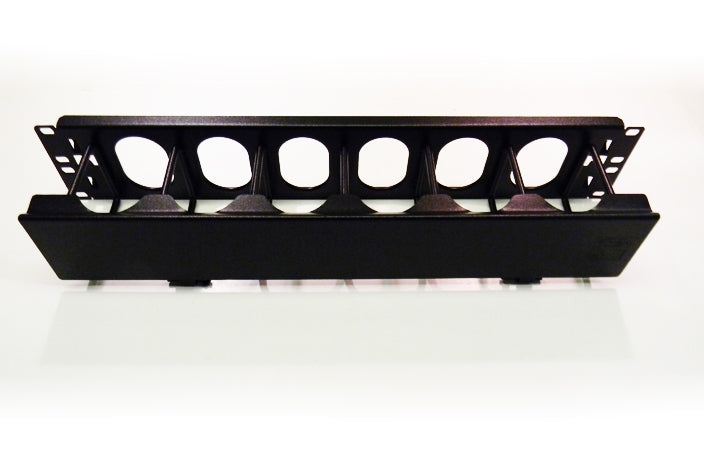 Hubbell HC219CE3N 2U rackmount horizontal cable manager