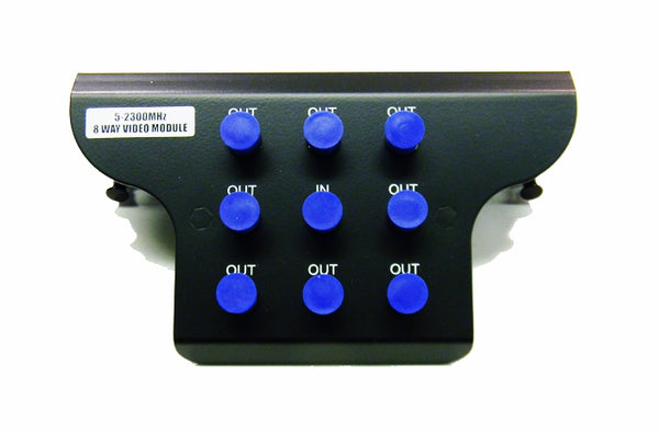 Hubbell NSOVM82G residential/small office 8 way coax splitter module