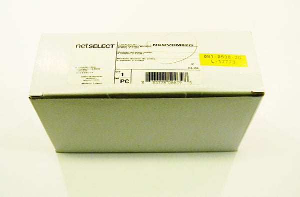 Hubbell NSOVM82G residential/small office 8 way coax splitter module