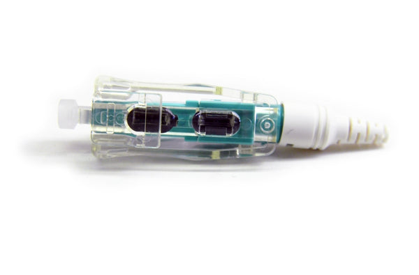 Hubbell Proclick Pre-Polished LC 50/125 OM3 fiber connector. 12/PK