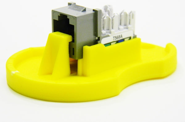 Hubbell HXJ5EGY RJ45 Ethernet Cat5e grey keystone jack