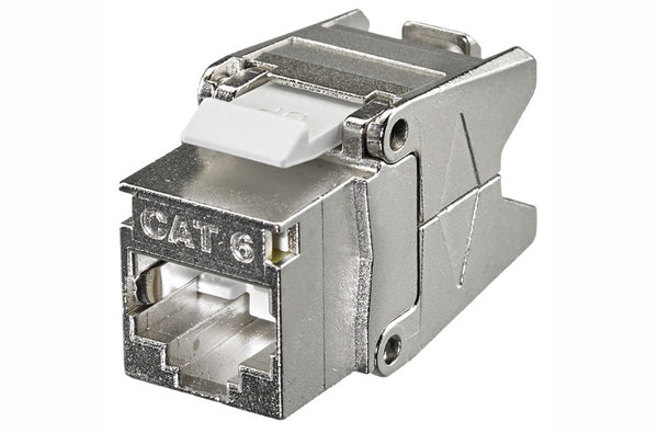SJ6 Hubbell RJ45 Ethernet Cat6 shielded keystone jack