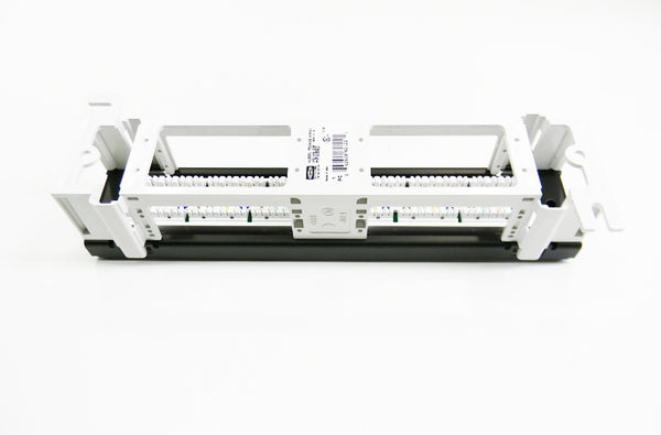 Hubbell HP5E12-P5E12U Cat5e 12-port wall mount patch panel