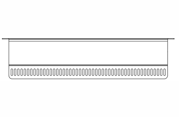 Hubbell PSJ24BK2 unloaded 24-port shielded patch panel