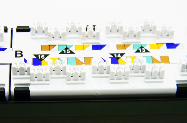 Hubbell HP624-P6E24U Cat6 24-port patch panel