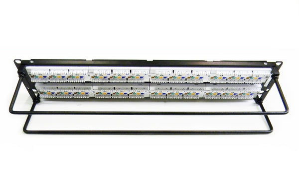 Hubbell HP648-P6E48U Cat6 48-port patch panel