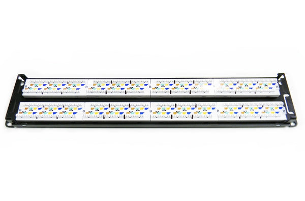 Hubbell HP648-P6E48U Cat6 48-port patch panel