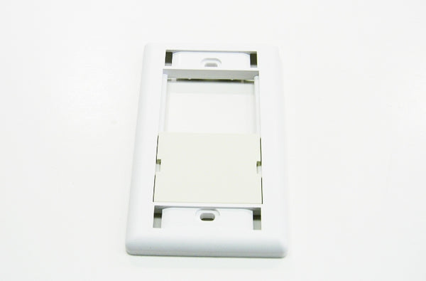 Hubbell IMB15OW iSTATION office white 1.5 unit AV blank module