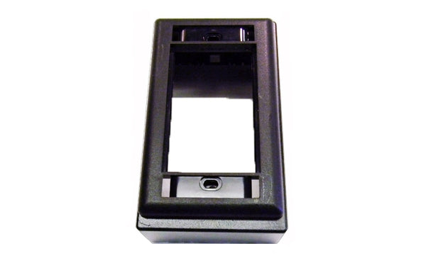 Hubbell IMF1BK 1 gang modular iStation faceplate black