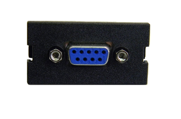 Hubbell IMBDS1BK 1U black AV module for SVGA, DB9 and HDMI
