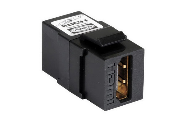 Hubbell SFHC14BK iSTATION HDMI keystone F/F coupler