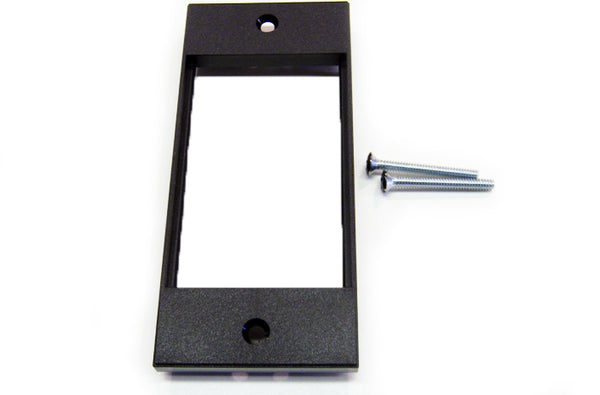 Hubbell HBLIMFSBK iSTATION modular faceplate black