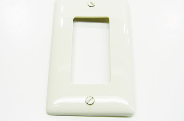 Hubbell NP26OW single gang decorator faceplate office white