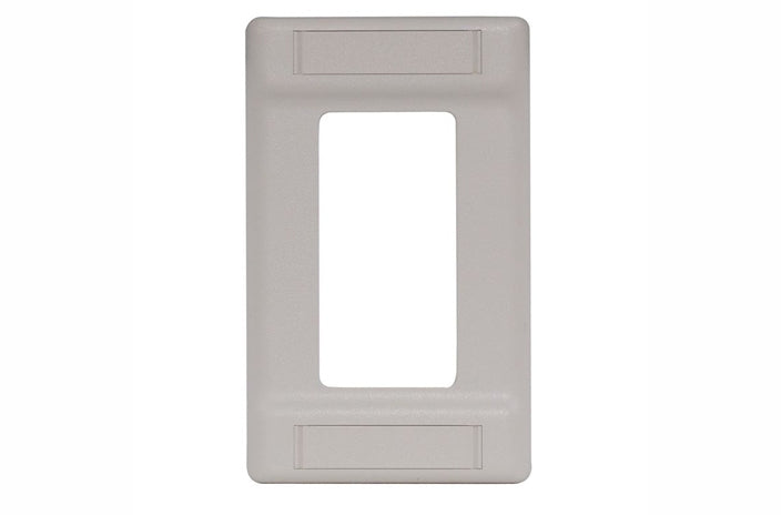Hubbell IFP126OW single gang decorator cover plate office white