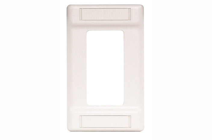 Hubbell IFP126W single gang decorator cover plate white