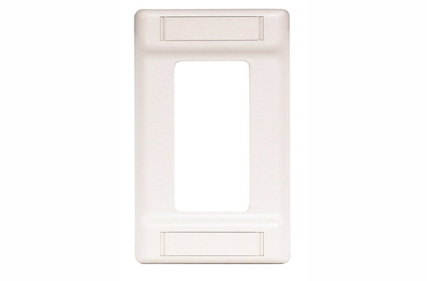 Hubbell IFP126W single gang decorator cover plate white