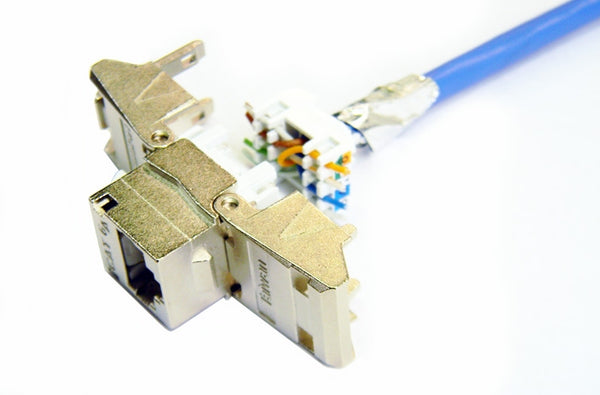 SJ6 Hubbell RJ45 Ethernet Cat6 shielded keystone jack