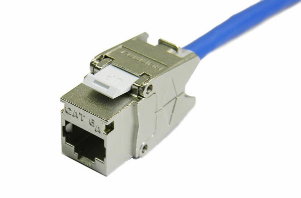 SJ6A Hubbell RJ45 Ethernet Cat6A shielded keystone jack