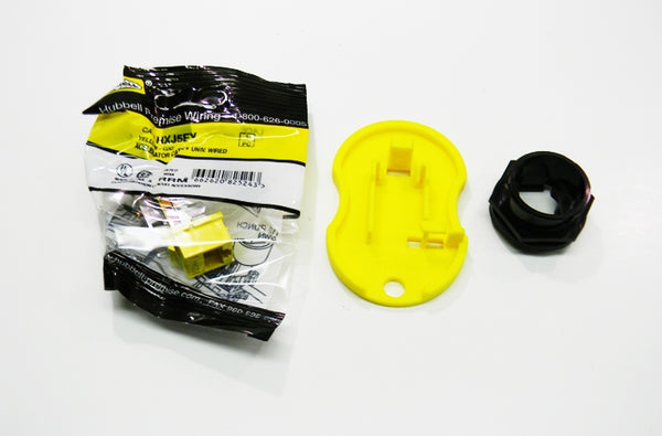 Hubbell HI-IMPACT C5e yellow jack