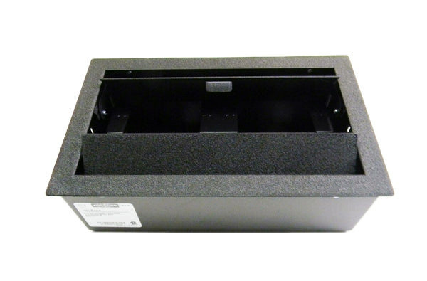 Hubbell HBLPHA4 4 gang boardroom AV box