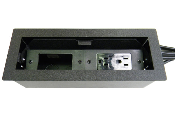 Hubbell HBLPHA2A18470 2 gang boardroom AV box