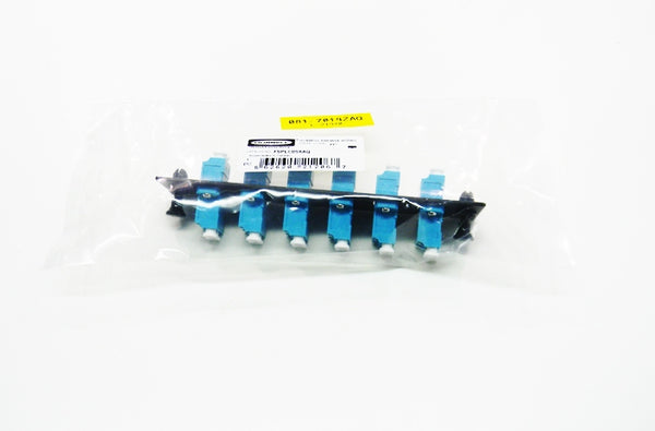 Hubbell FSPLCDS6AQ fiber optic LC 12 port adapter panel