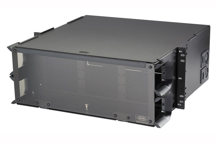 Hubbell FCR4U15SP 4U 15 slot fiber optic rack mount panel