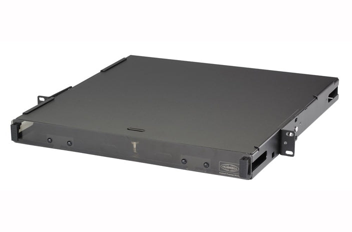 Hubbell FCR1U3SP 1U 3 slot fiber optic rack mount panel