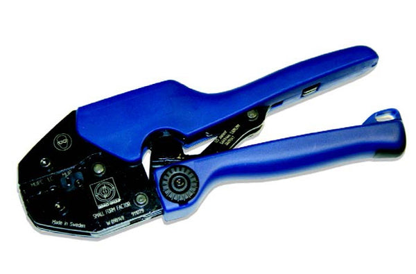 Datcom Realm LC and MU fiber crimp tool.