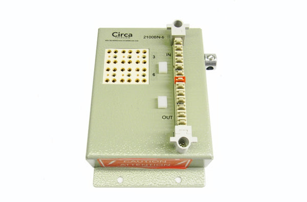 Circa 2100BN-6 indoor 6 pair primary BIX station protector